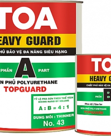 SƠN PHỦ ACRYLIC POLYURETHANE HAI THÀNH PHẦN (PU2K) TOPGUARD